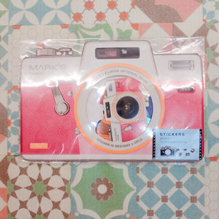 [斷捨離] 全新貼紙包 日本 Mark's CEMERA 相機系列 底片 復古相機