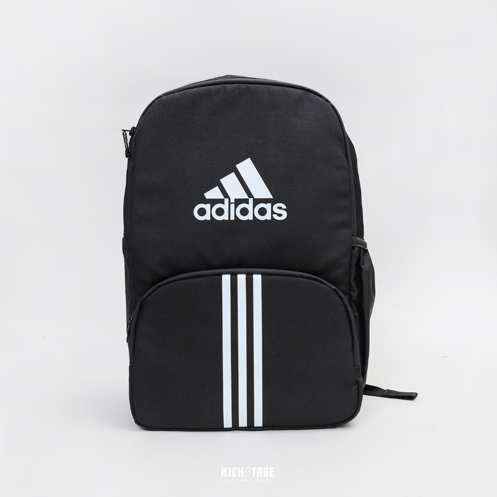 ADIDAS 3-STRIPES VS09 BACKPACK 黑色 三線 經典LOGO 後背包【MF0036】