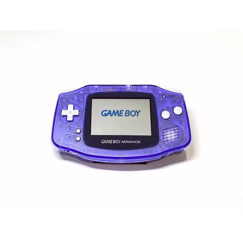 【勇者電玩屋】GBA正日版-9.9成新 GBA 透明藍色限定款（Gameboy）外殼翻新