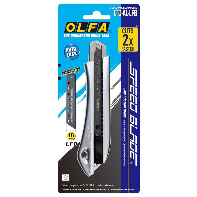 OLFA LTD-AL-LFB 18mm LTD-08大美工刀