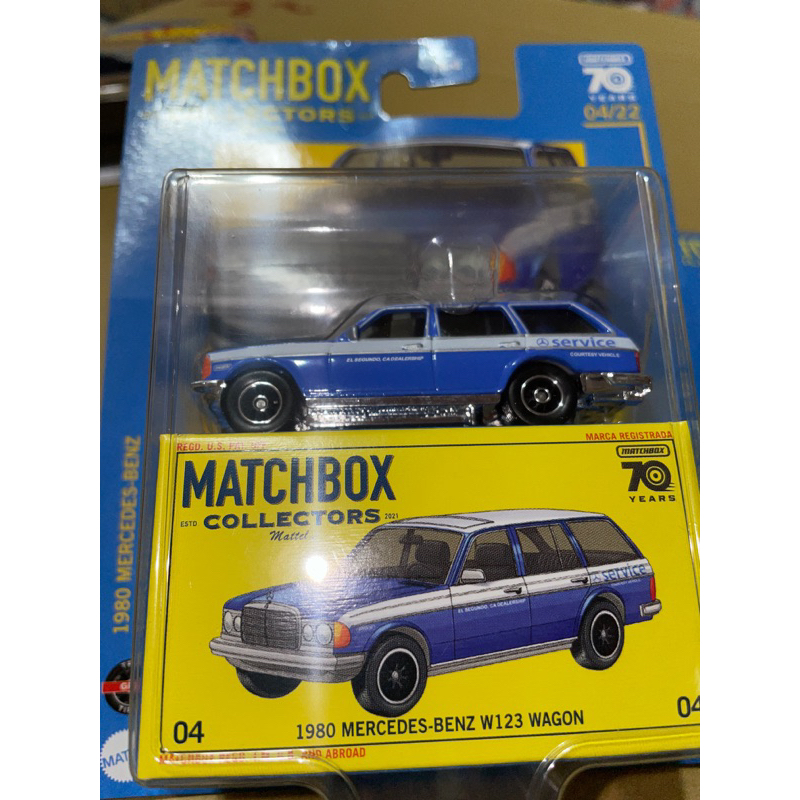 Matchbox 火柴盒 Collectors收藏家 Mercedes Benz W123 Wagon