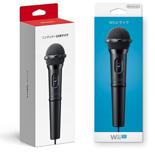 現貨全新 SWITCH/Wii U用 任天堂 原廠 4.8M 有線麥克風 線上卡拉OK JOYSOUND 【歡樂交易屋】