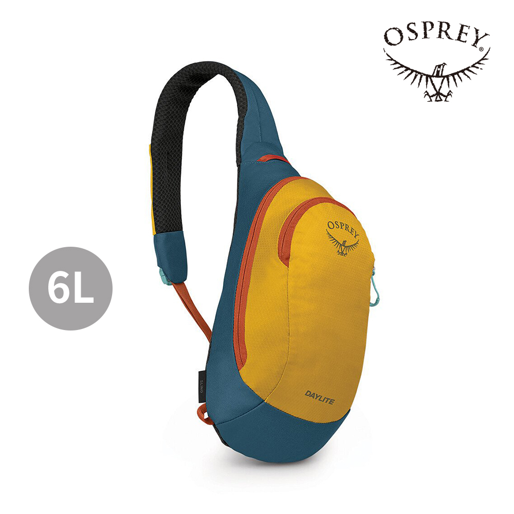 【Osprey】Daylite Sling 6L 單肩斜背包 (耀眼黃/氣壓藍) 單肩背包│OSCB1NBD0124-F