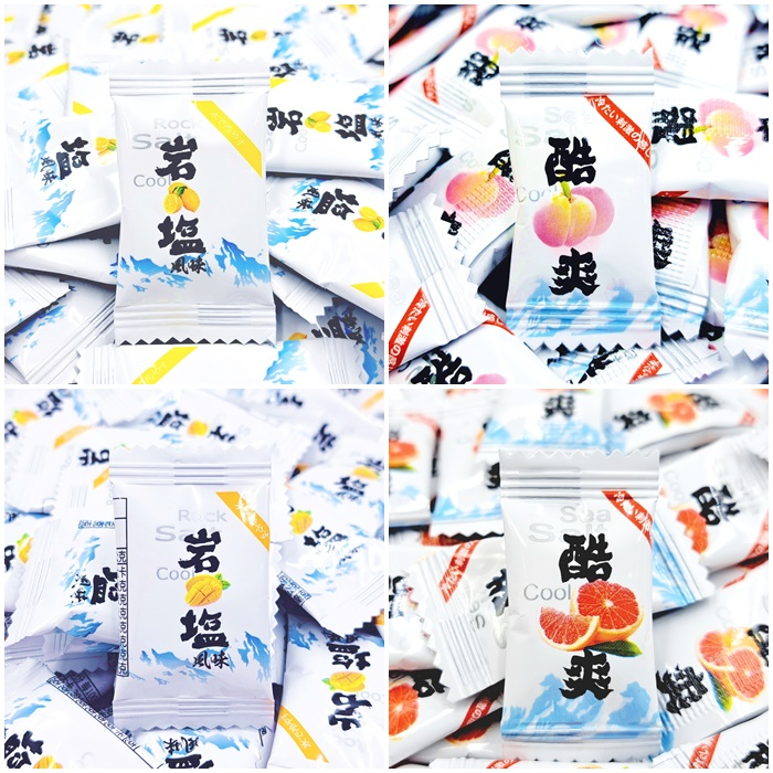 【方便購】1元糖買10送3！🍀酷爽西柚／水蜜桃糖／芒果岩鹽／檸檬岩鹽薄荷風味糖微涼酸甜，混和著水果香氣，清口氣又醒腦！