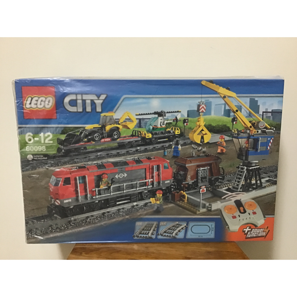 LEGO 樂高 60098 城市系列 重型運輸火車 盒損 全新未拆【請看 商品描述】