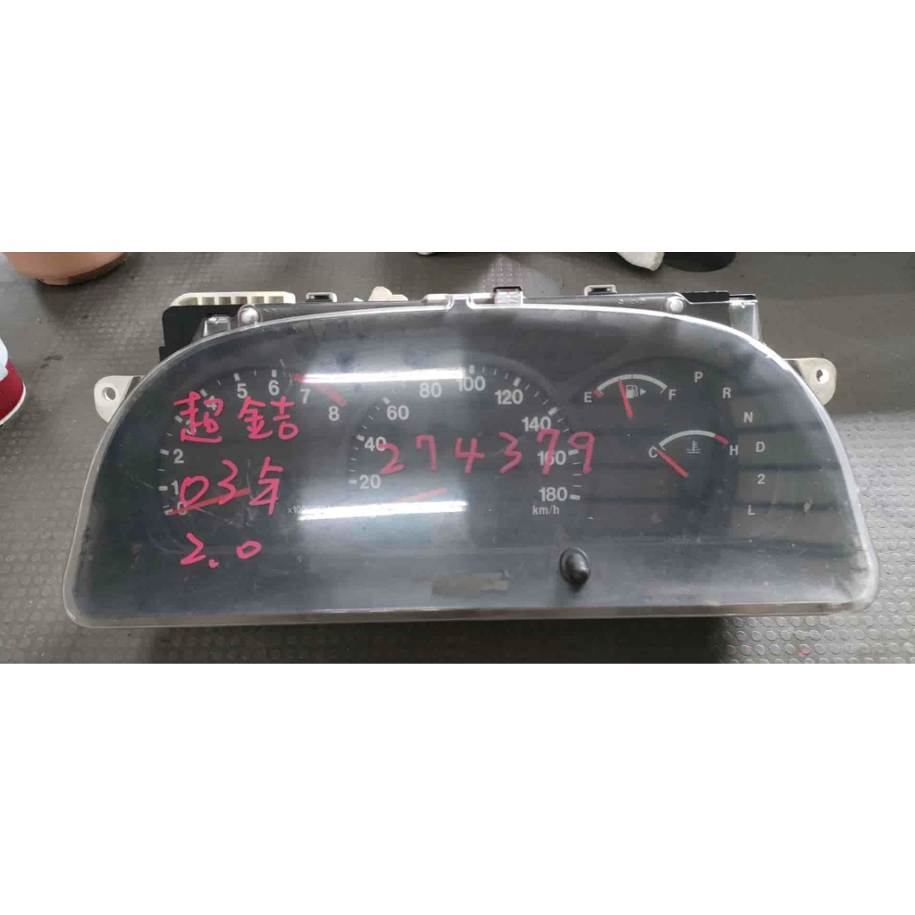 2003 SUZUKI 超級金吉星 2.0 儀錶板 34100 82D71 087 零件車拆下