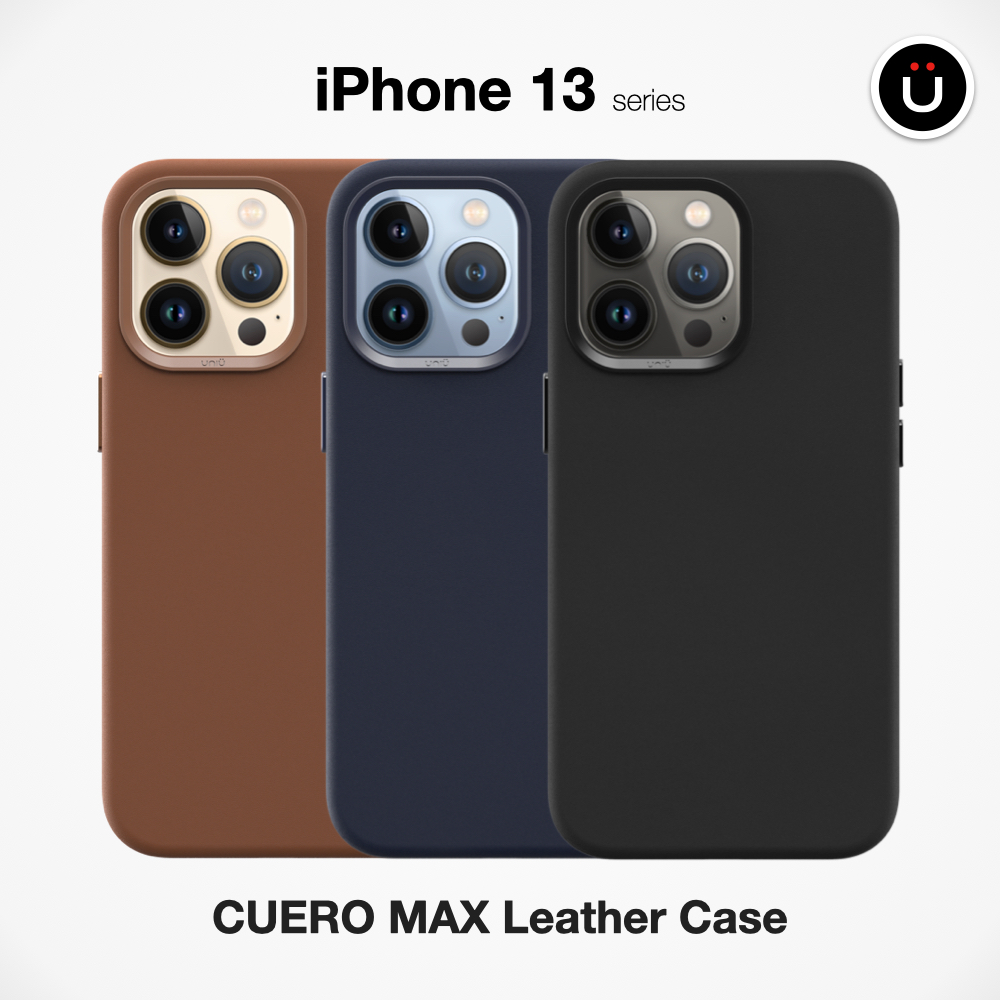 UNIU® iPhone 13 MagSafe 系列｜CUERO MAX 義大利真皮手機殼