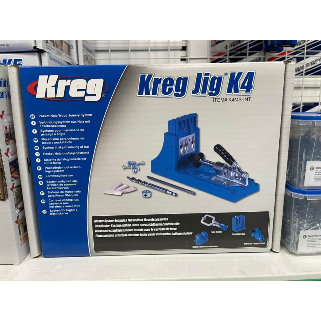 KREG K4口袋斜口鑽孔器升級套組50196~~~全新福利品出清