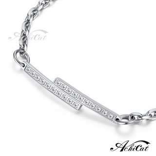 AchiCat．星星手鍊．白鋼．閃亮星空．客製刻字．生日禮物．H21002