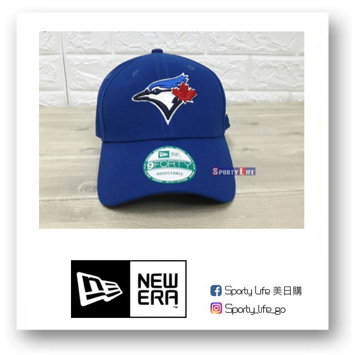 【SL美日購】NEW ERA MLB 9FORTY CAP 藍鳥隊 BULE JAYS 棒球帽 帽子 大聯盟 美國代購