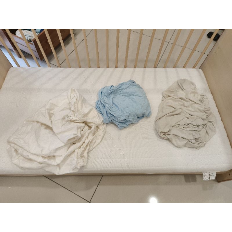 德國Julius Zollner嬰兒床架，床墊