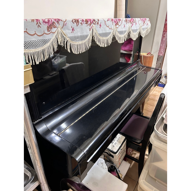 二手 河合 KAWAI BL-61 日本製 非台製 直立鋼琴 黑色 附升降琴椅 🈴️小孩學琴 自負運費