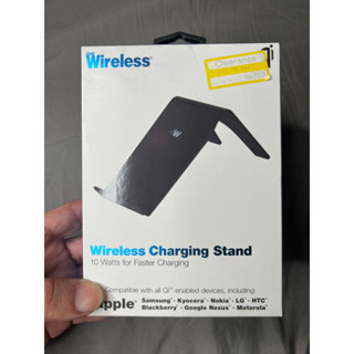 臺灣現貨 全新原裝wireless 無線快充 無線充電器 無線充電盤 充電盤 充電座 充電器-E3