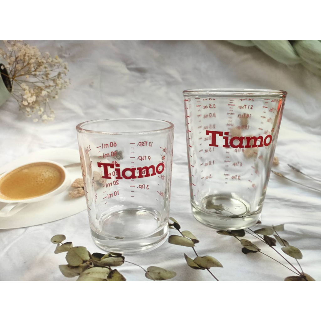 【Tiamo】玻璃量杯 2oz/4oz 刻度量杯 《享盈餐具》
