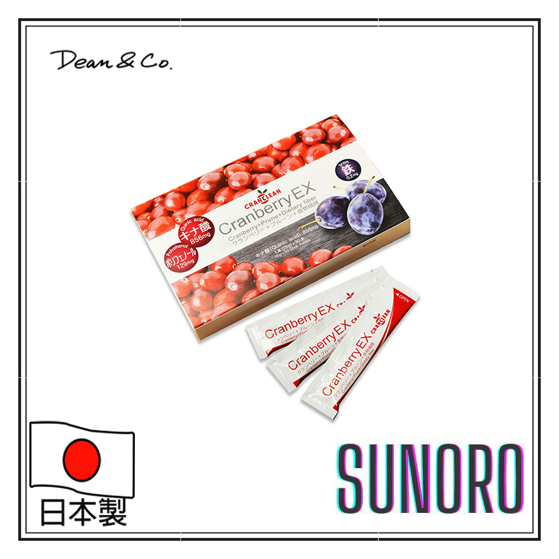 日本直送 cranberry 蔓越莓濃縮汁 30入（無添加） 日本製 蔓越莓 補鉄