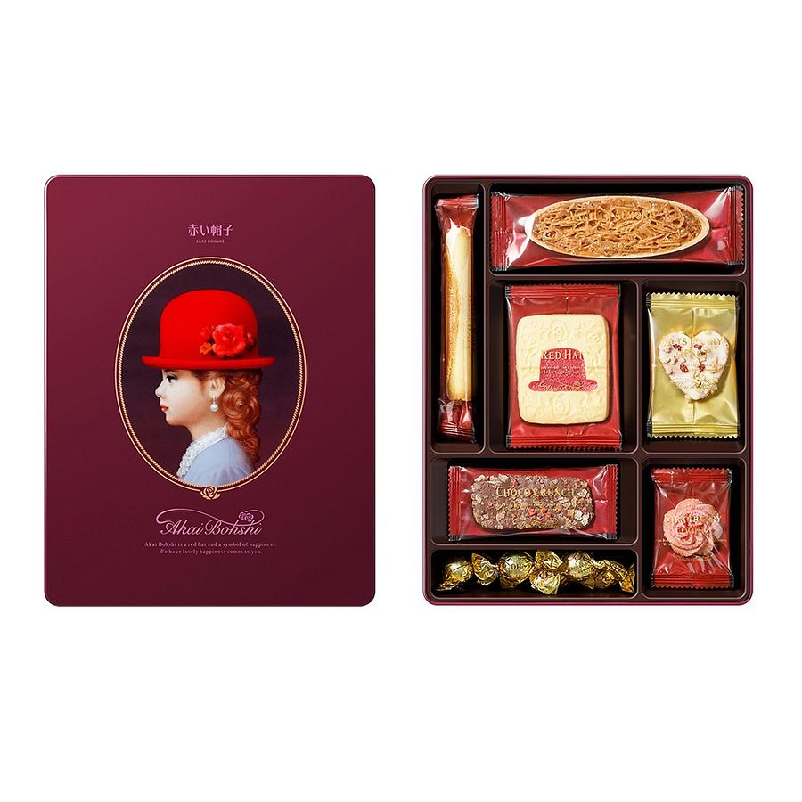 紅帽子禮盒/ 紫/ 附提袋　eslite誠品