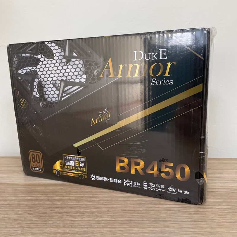 DUKE ARMOR PR450 80PLUS銅電源供應器