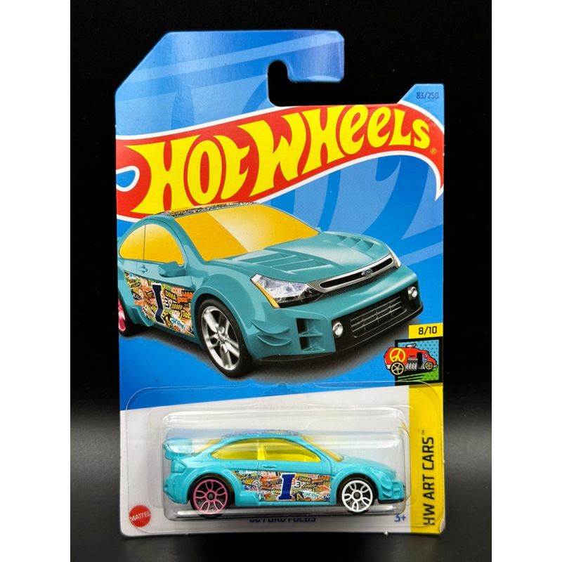 -78車庫- 1/64 Hot Wheels 風火輪 Ford Focus 福特 彩繪