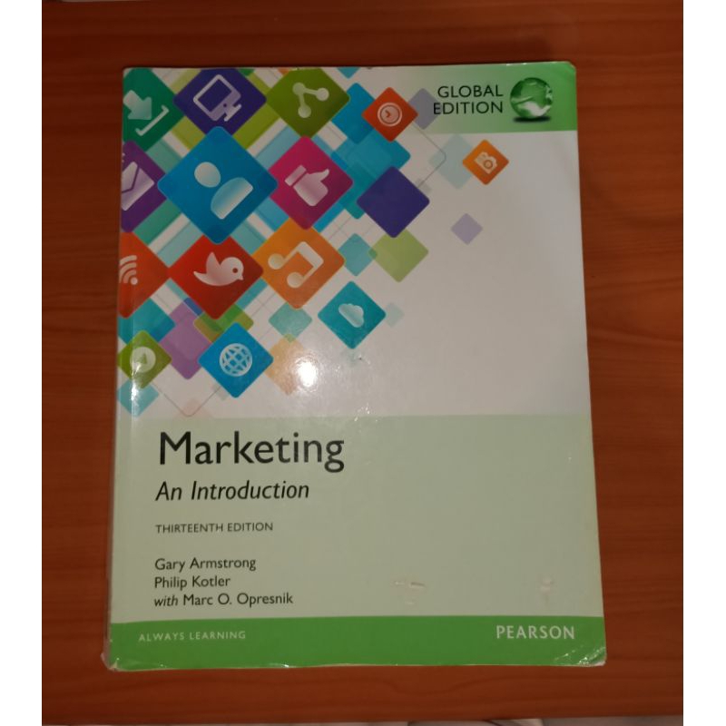 Marketing-an introduction 13th edition