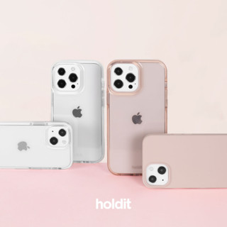 holdit iPhone 13 Pro Max 透明柔軟TPU手機防摔殼瑞典手機配件品牌彩色透視系列 臺灣現貨原廠免運