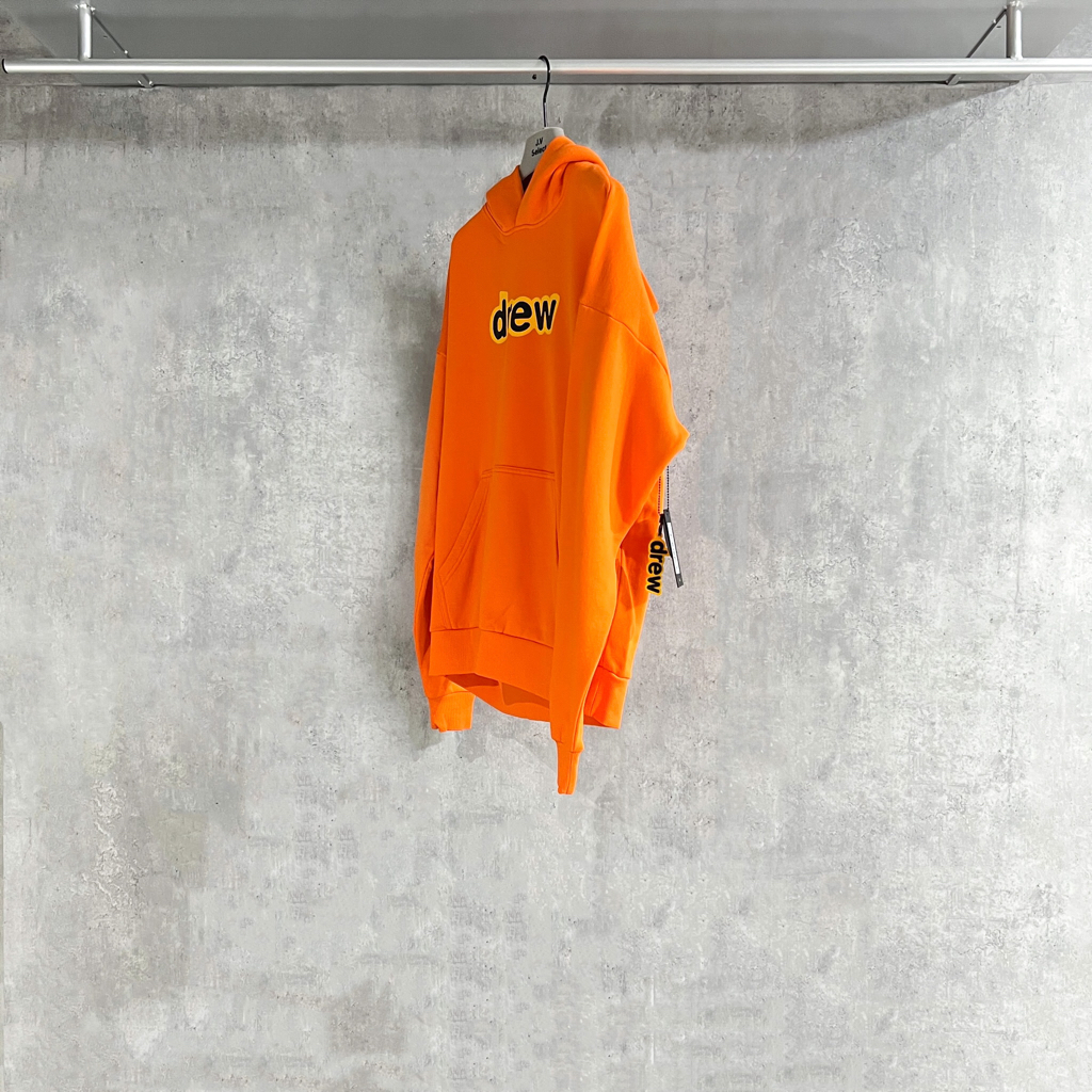 【J.V Select】Drew house Secret Hoodie - Orange 字體 LOGO 帽t