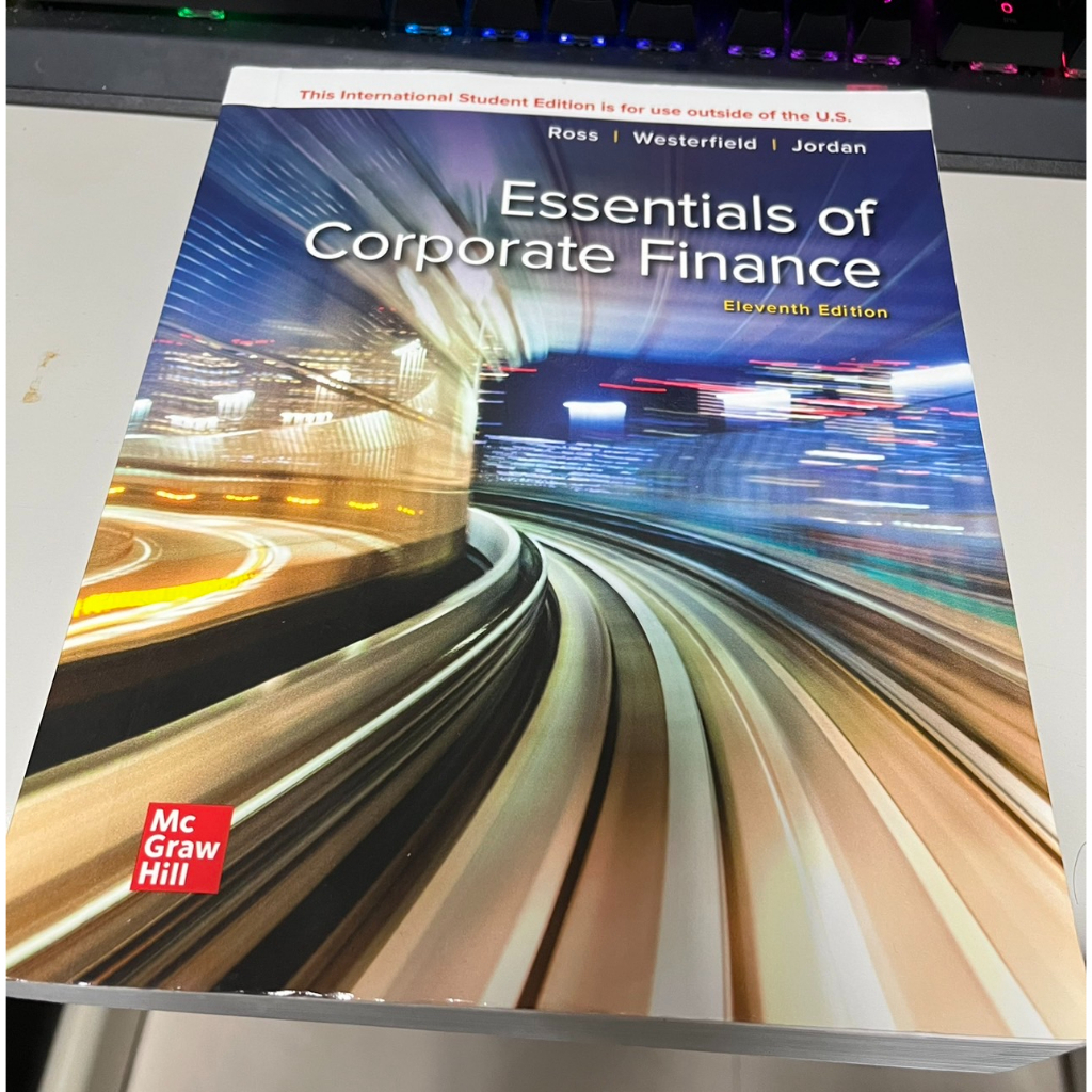 Essentials of Corporate Finance 第11版 財務管理原文書