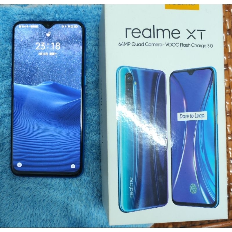 Realme XT 8G/128G 藍 台版 原廠公司貨