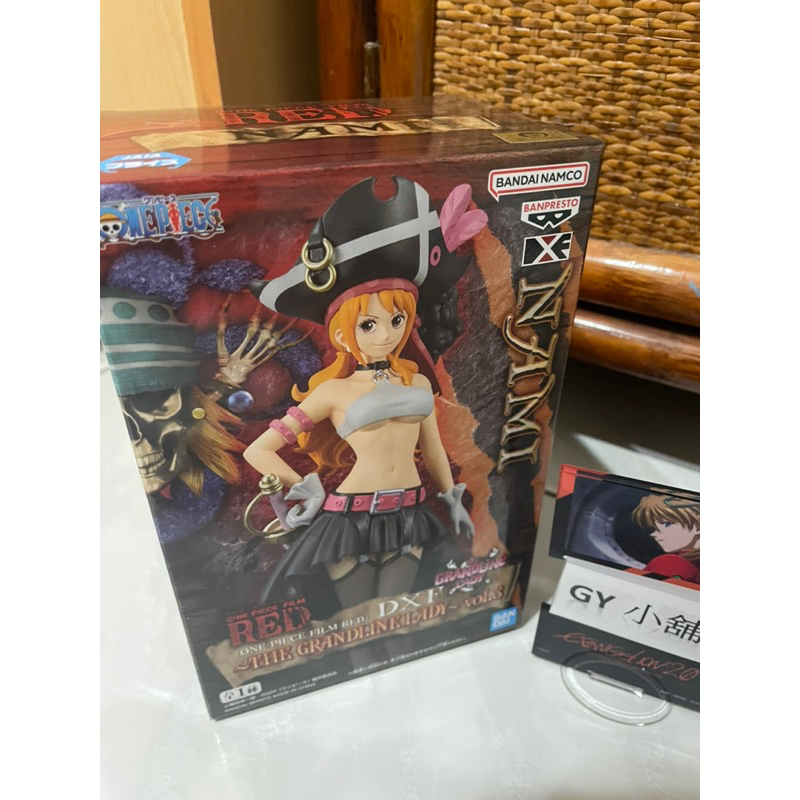 【GY小舖】現貨 日版 金證 景品 海賊王 DXF LADY vol.3 娜美 RED 劇場版 公仔