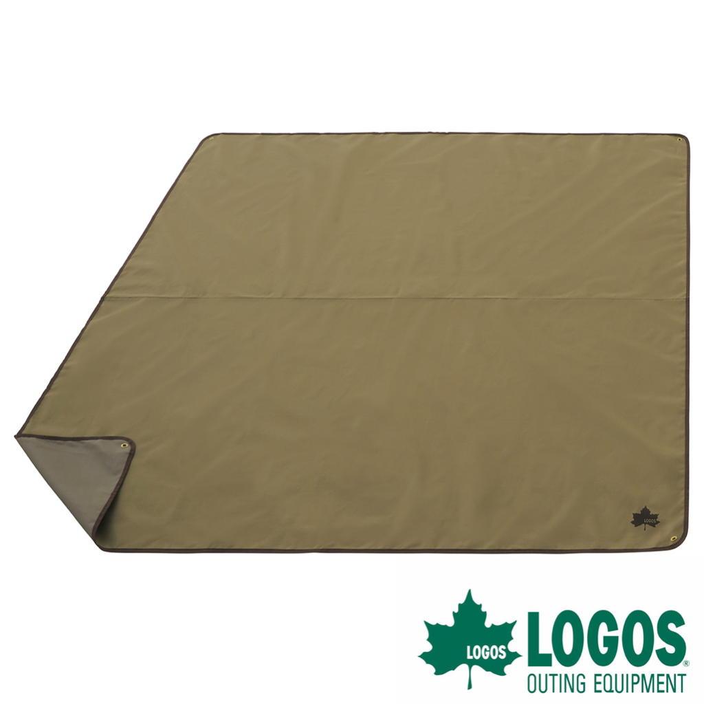 【歡迎詢問】日本 LOGOS 防水地墊 190 x 190 公分 軍綠色 PVC防水墊 野餐墊 帳篷地墊