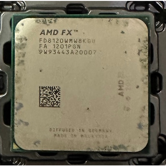 二手 良品 CPU AMD AM3+ 堆土機 FX-8120  處理器