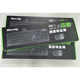 Mavoly松聖 HMK-168 鍵盤滑鼠組