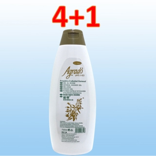 【AGRADO】客疲顏 (棕) 原型燕麥膠體浴液 (無色素香料) 720ml.--4+1瓶