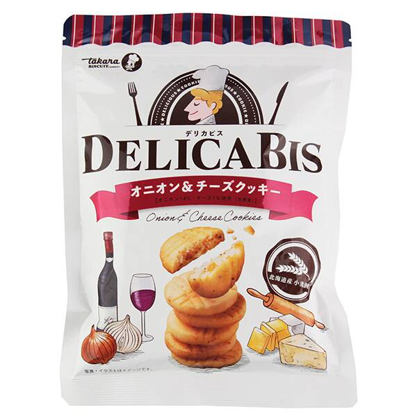 #悠西將# 日本寶製菓 Takara 洋蔥 起司 洋蔥起司風味 曲奇餅 鹹餅乾 起士