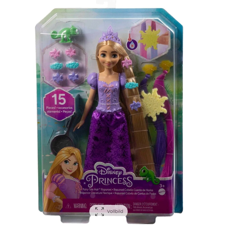 2 Kids<美泰兒>迪士尼公主 變色長髮樂佩公主 長髮 公主 娃娃 原價1399 變色 家家酒 現貨 編髮