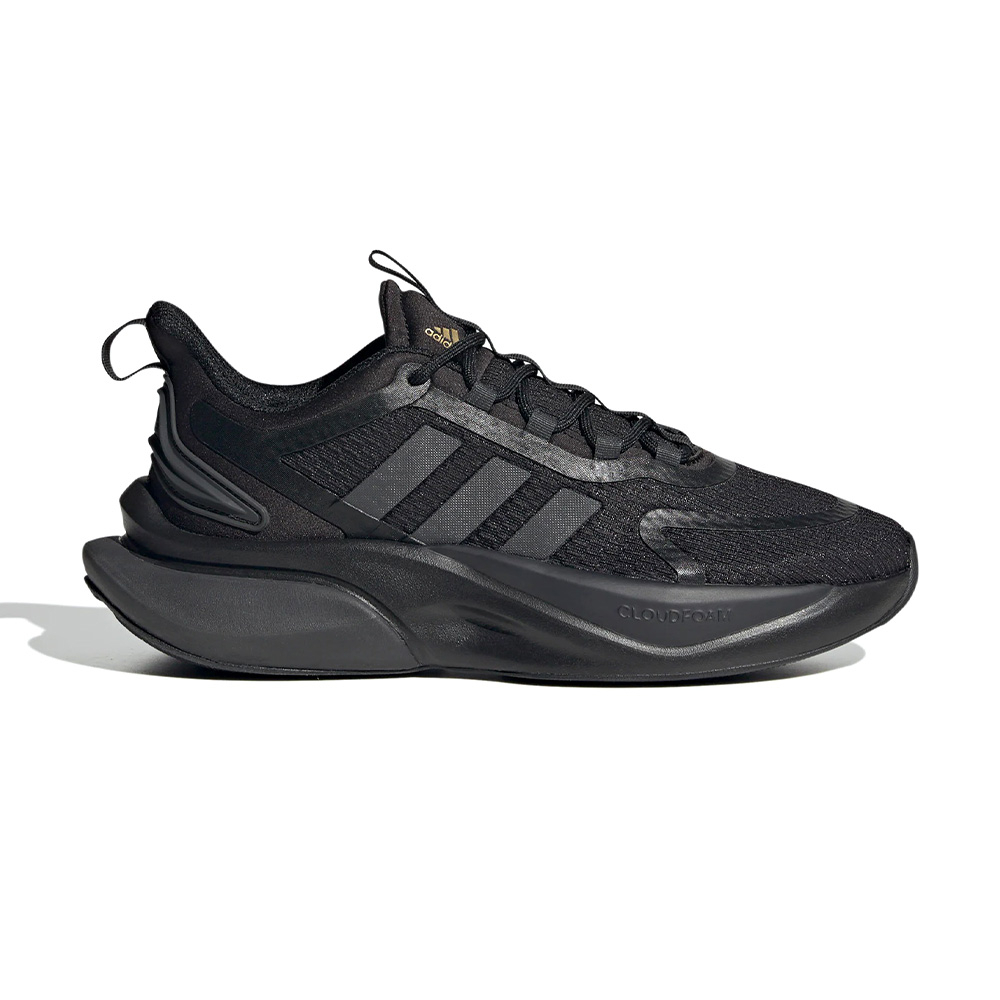 Adidas AlphaBounce + 女 黑色 網布 透氣 舒適 運動 慢跑鞋 HP6149