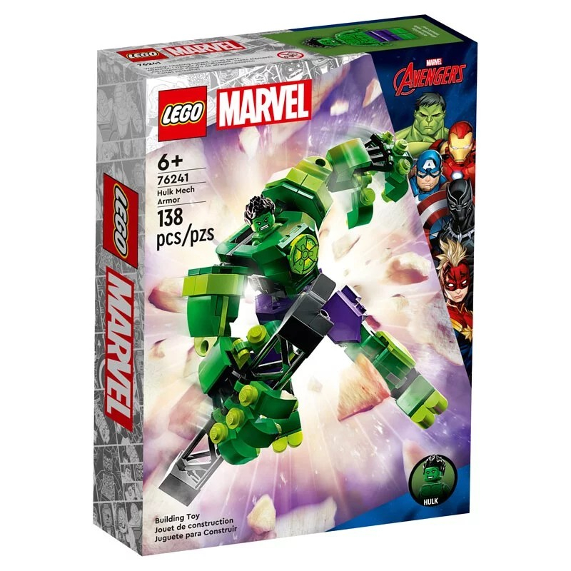 樂高 LEGO 超級英雄系列  綠巨人浩克裝甲76241