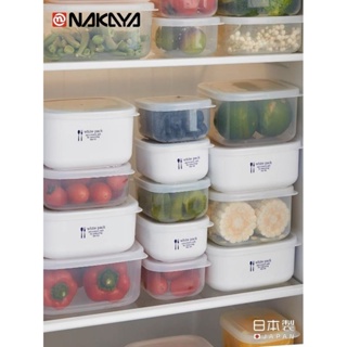 日本製Nakaya純白色微波保鲜盒 野餐盒食物保存盒