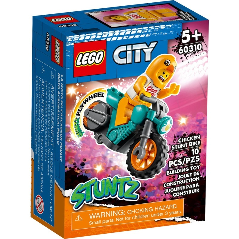 【大龍蝦先生🦞】樂高LEGO City STUNTZ  小雞車 小雞特技摩托車 60310