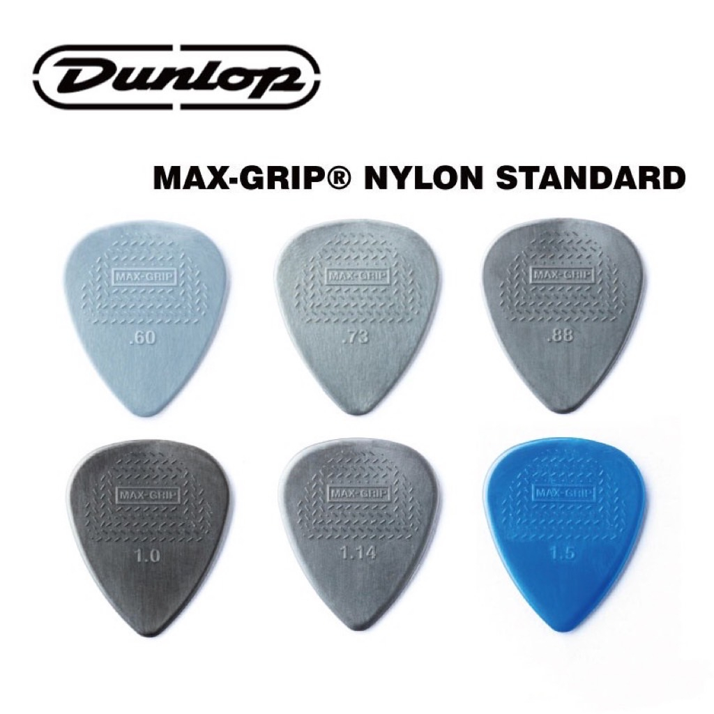 【老羊樂器店】開發票 Dunlop Max NYLON Pick 吉他 電吉他 烏克麗麗 六款厚度 現貨