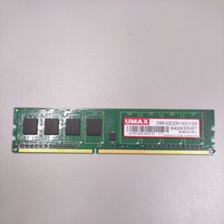 桌機記憶體UMAX DDR3 1600 4GB 512X8