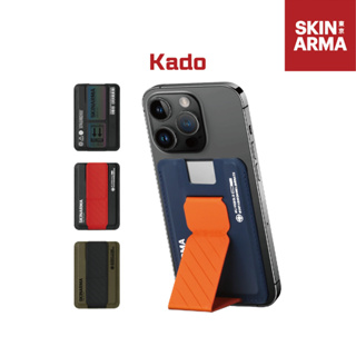 【SKINARMA】Kado磁吸卡夾支架 附特選薄膜背膠｜手機支架｜Magsafe卡套