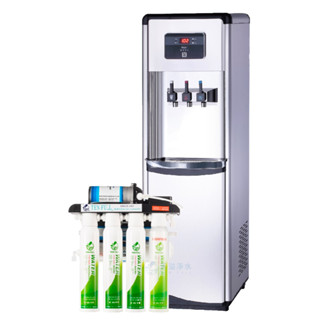【普德BUDER】BD-1071冰溫熱型三溫飲水機【TF530快拆型逆滲透｜拉把式設計｜贈濾心及全臺安裝】