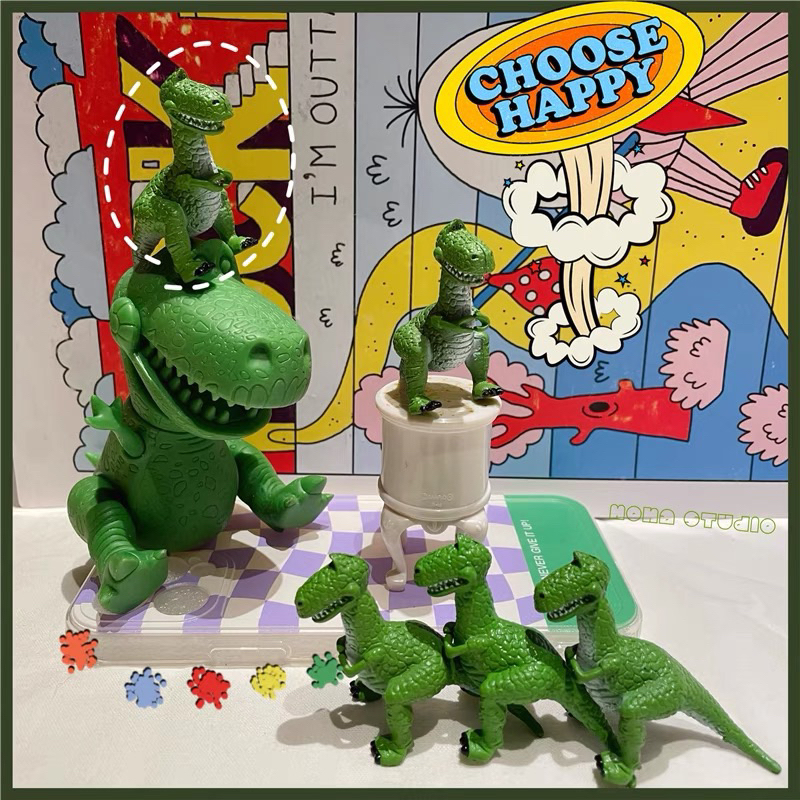 玩具總動員 抱抱龍 恐龍 公仔 手辦 模型 蛋糕裝飾