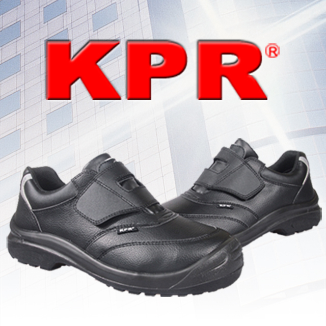 KPR 尊王寬楦鋼頭 L-055黏貼型安全鞋 ❗轉售價❗止滑安全鞋 防油防滑塑鋼頭鞋