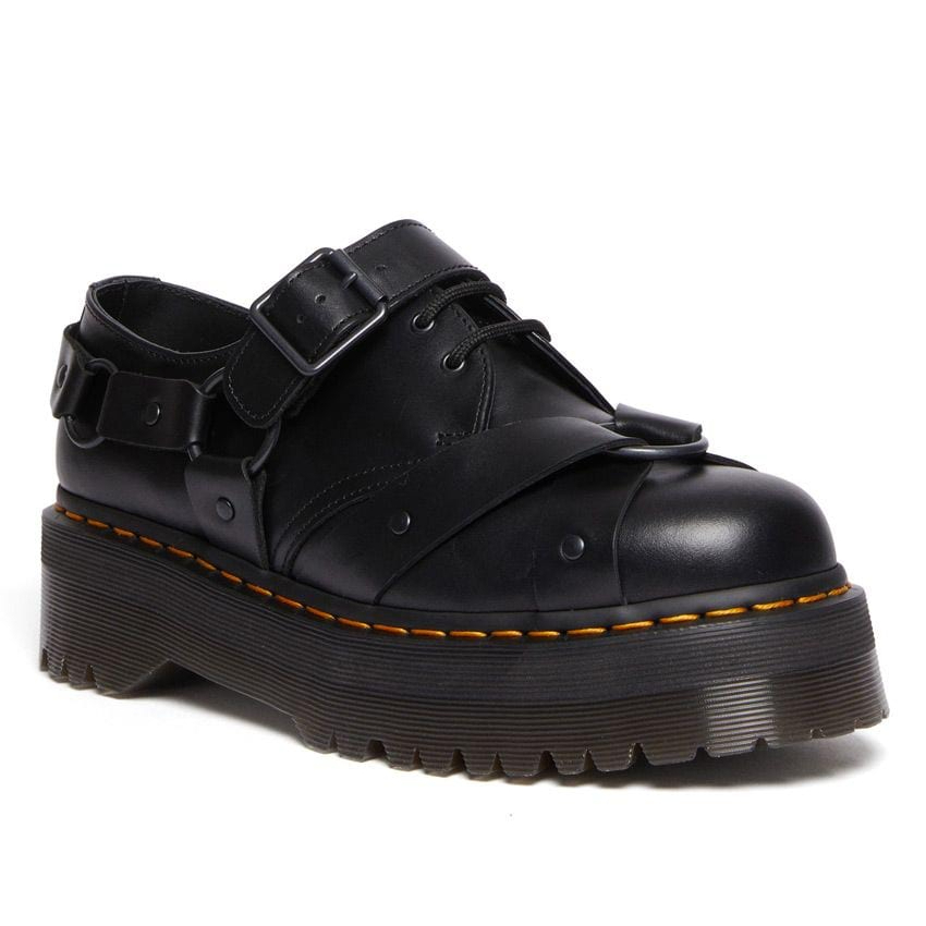 麻緹子 經典 Dr.Martens 英國 馬汀大夫 黑 1461 Quad Harness 龐克風 百搭 女 厚底 禮物