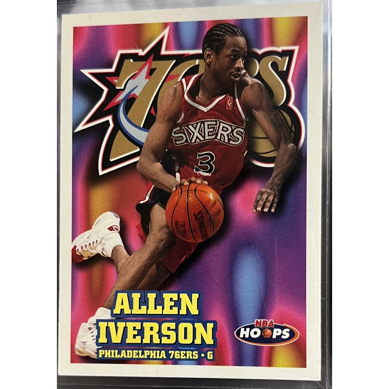 Allen Iverson 球衣卡 球卡 老卡 戰神 得分王 艾佛森 NBA名人堂 新人 特殊卡 Rookie RC