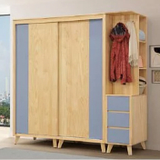 奧利奧系列 松木臥室家具 實木衣櫃 衣櫥 被櫃 轉角櫃 A036-oreo-E A036-oreo-LE 橙家居家具