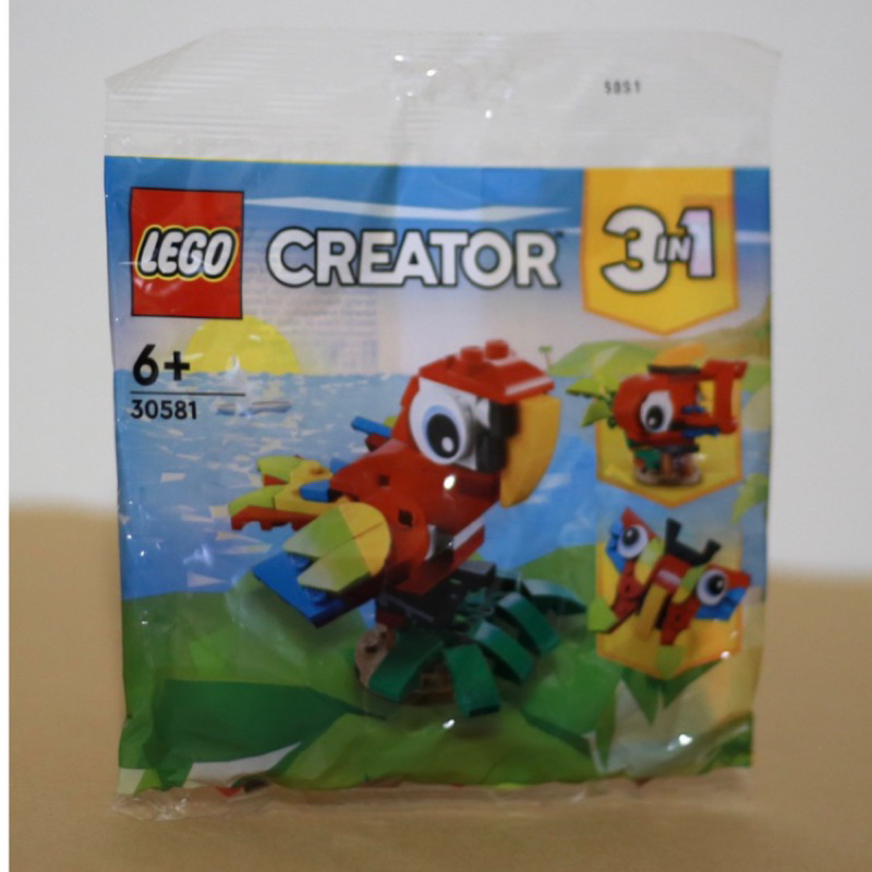 LEGO 30581 Tropical Parrot Polybag