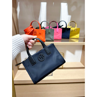 【現貨】美國代購 Tory Burch TB 經典款 超輕 尼龍 mini tote 手提 托特包 斜背包