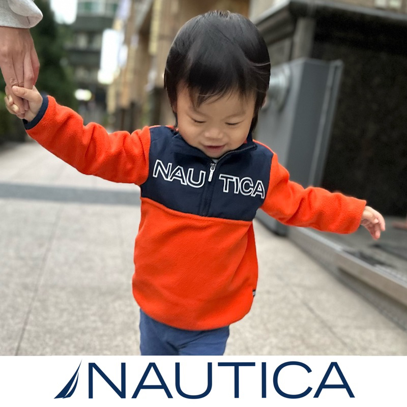 🌟現貨🌟1-2歲 90cm NAUTICA 保暖高領長袖 兒童衣服 小孩衣服 男童長袖 兒童上衣 幼童衣服 小朋友衣服